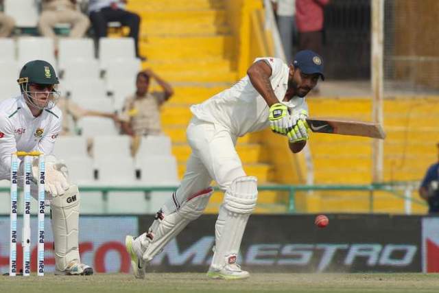 Mohali Test India all out for 201 against South Africa